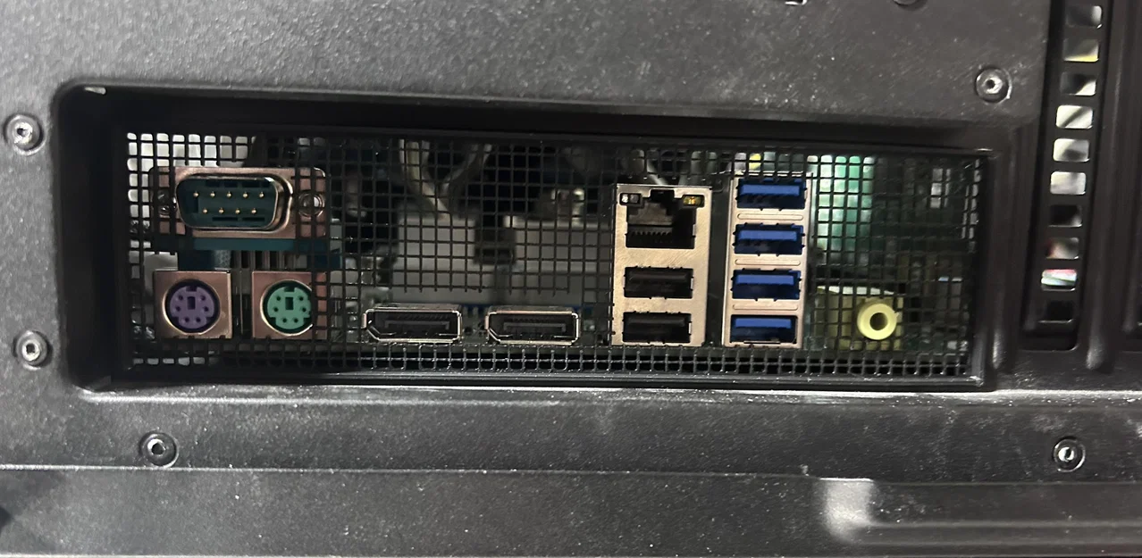 Tấm IO Shield Mesh trống cho mATX/ATX (Blank) - Image 2