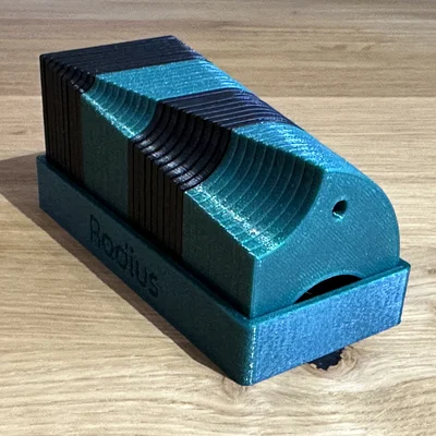 Bộ Radius gauges 1–35mm kèm holder