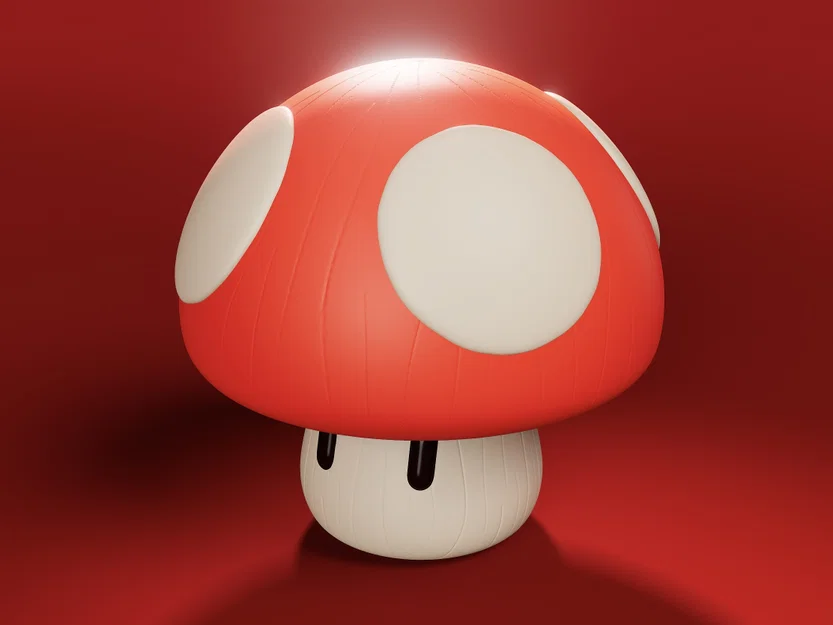 Merry the Mushroom – Mô hình 3D cây nấm dễ thương - Image 2