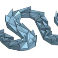 Mô hình rắn hình học Geo Snake in 3D độc đáo - Thumbnail 2