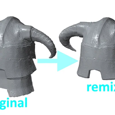 Mũ Sắt Skyrim (cổ ngắn) – Skyrim Iron Helmet (short neck)