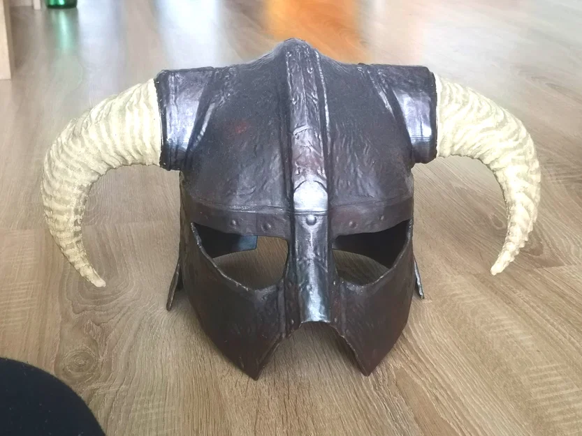 Mũ Sắt Skyrim (cổ ngắn) – Skyrim Iron Helmet (short neck) - Image 4