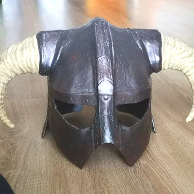 Mũ Sắt Skyrim (cổ ngắn) – Skyrim Iron Helmet (short neck)