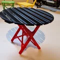 Mô hình bàn ghế Bistro gấp gọn trang trí độc đáo (3D Printing) - Thumbnail 7