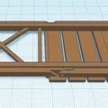 Mô hình bàn ghế Bistro gấp gọn trang trí độc đáo (3D Printing) - Thumbnail 9