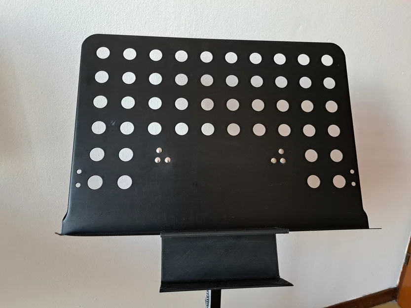 Khay gắn giá nhạc (Music stand tray 180mm) in 3D tiện lợi - Image 2