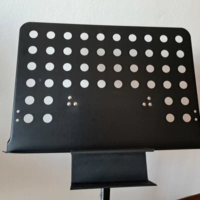 Khay gắn giá nhạc (Music stand tray 180mm) in 3D tiện lợi