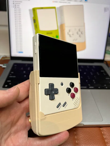 Tay cầm bảo vệ kiêm vỏ máy phong cách Game Boy cho Miyoo Mini Plus - Image 1
