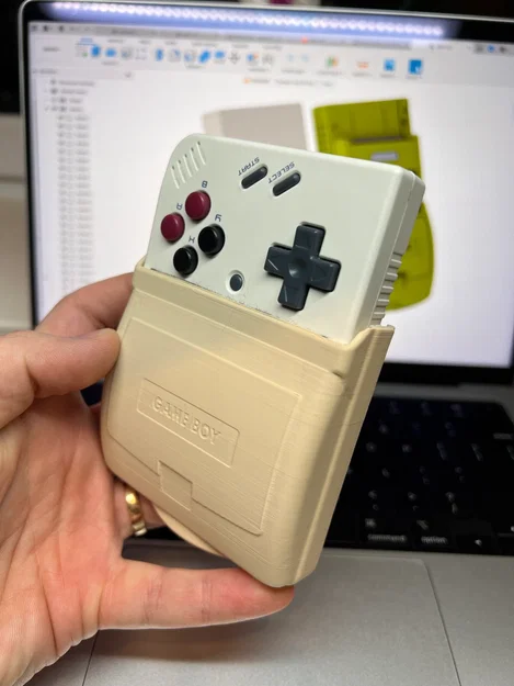 Tay cầm bảo vệ kiêm vỏ máy phong cách Game Boy cho Miyoo Mini Plus - Image 3