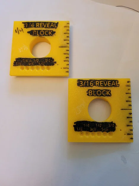 Dụng cụ đa năng hoàn thiện Reveal Block 3/16" & 1/4" - Image 1