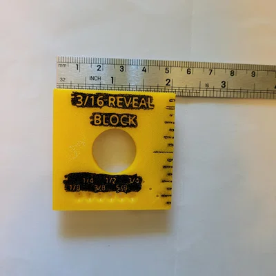 Dụng cụ đa năng hoàn thiện Reveal Block 3/16" & 1/4"