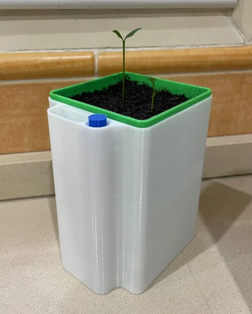 Chậu Cây Tự Tưới (Self Watering Plant Pot) - Image 1