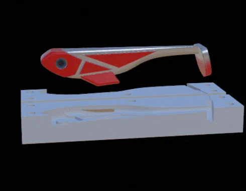 Khuôn đúc mồi cá giả DIY - Mẫu thiết kế in 3D chuyên dụng - Image 1