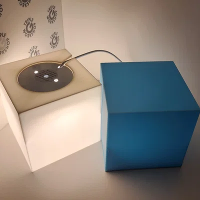 Tesseract Marvel cho Bambu LED Lamp 001