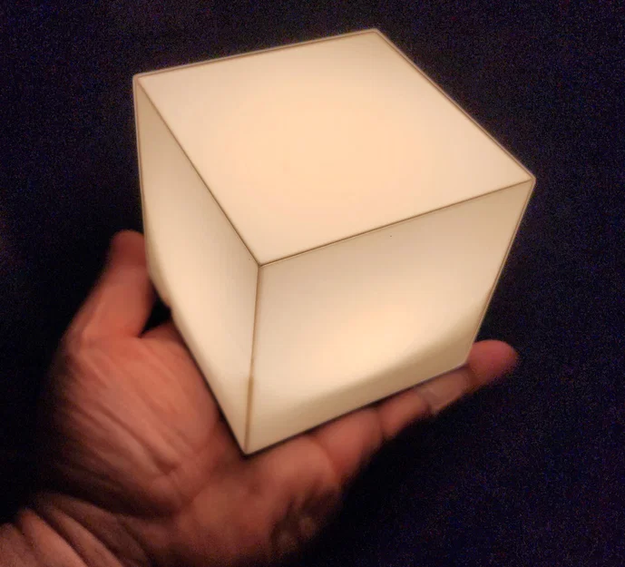 Tesseract Marvel cho Bambu LED Lamp 001 - Image 4