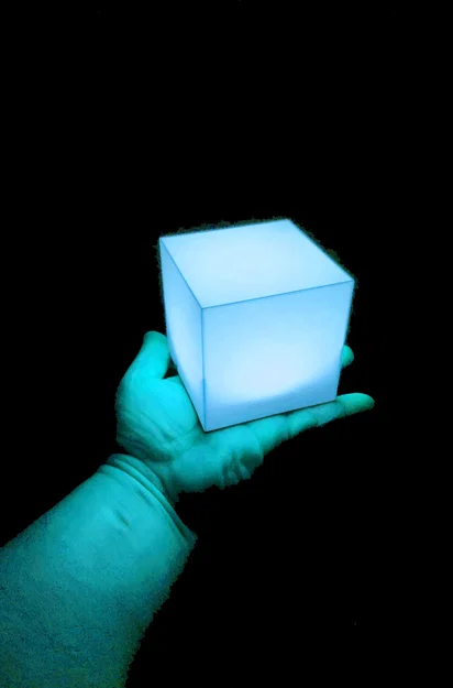 Tesseract Marvel cho Bambu LED Lamp 001 - Image 7