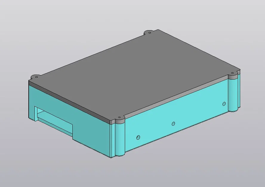 Hộp đựng ổ cứng 3.5 inch tự in 3D siêu gọn - Image 2