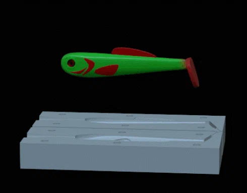 Khuôn in 3D làm mồi câu cá giả (Fishing mold) cho dân câu - Image 1