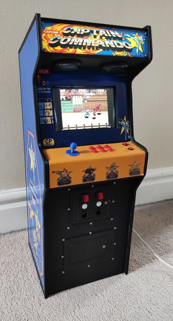 Tủ Arcade cho Raspberry Pi (Tỉ lệ xấp xỉ 1/4) - Image 2