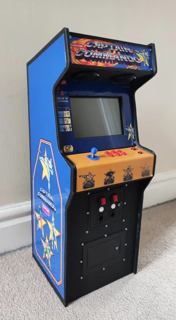 Tủ Arcade cho Raspberry Pi (Tỉ lệ xấp xỉ 1/4) - Image 3