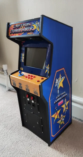 Tủ Arcade cho Raspberry Pi (Tỉ lệ xấp xỉ 1/4) - Image 4