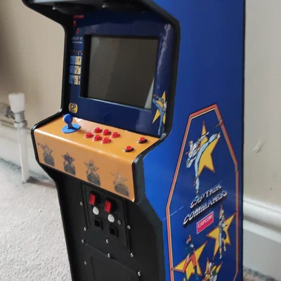 Tủ Arcade cho Raspberry Pi (Tỉ lệ xấp xỉ 1/4)