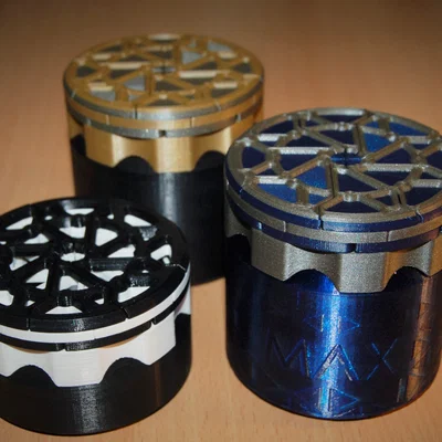 Hộp Octo-Iris Box (Iris Box nắp xoay, không cần support)