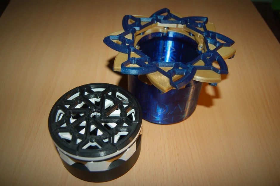 Hộp Octo-Iris Box (Iris Box nắp xoay, không cần support) - Image 4