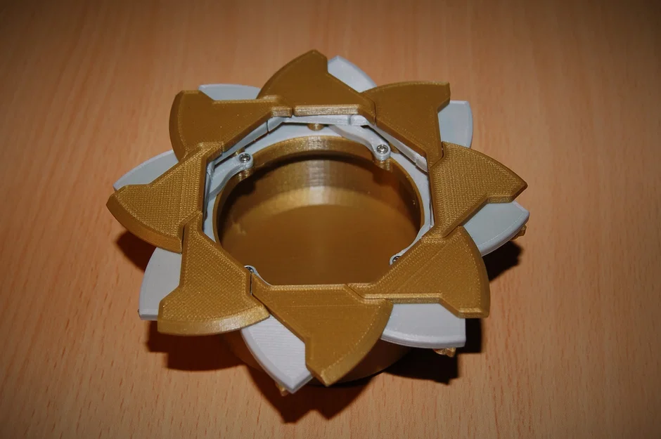 Hộp Octo-Iris Box (Iris Box nắp xoay, không cần support) - Image 10