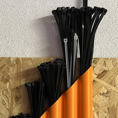 Giá treo zip tie gắn tường (Zip tie holder)