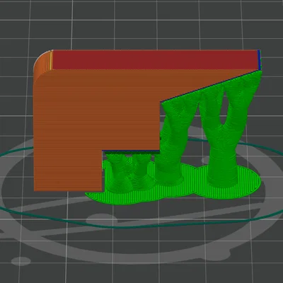 Mô hình test support - Kiểm tra khả năng in 3D hiệu quả
