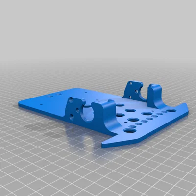 Robot dò line Arduino - khung chassis