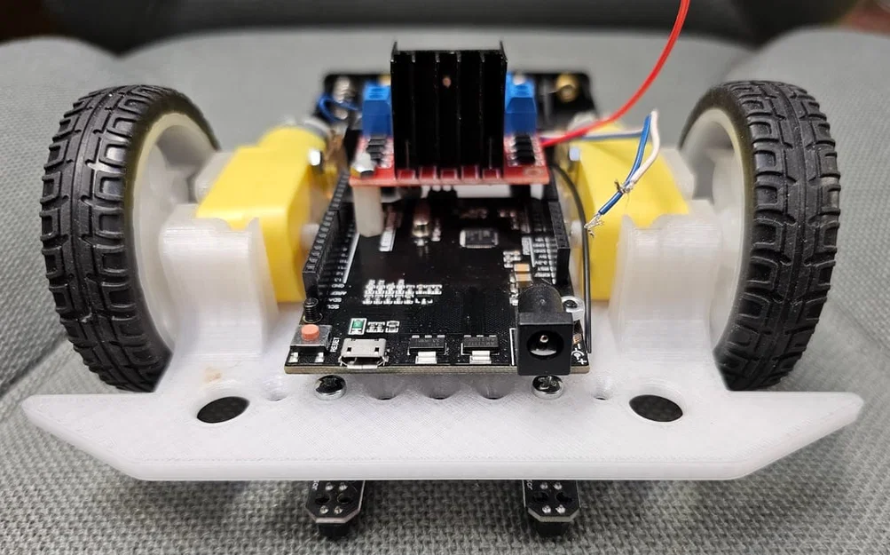 Robot dò line Arduino - khung chassis - Image 3