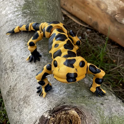 Mô hình kỳ giông (Salamander) in 3D với khớp nối linh hoạt