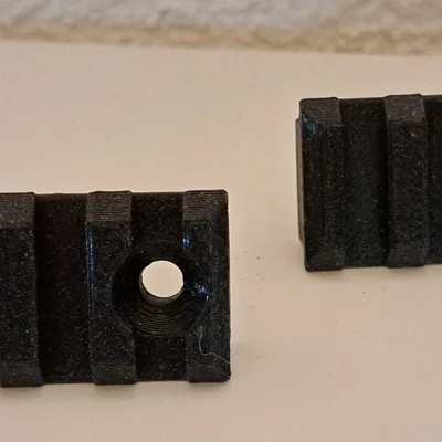 Thanh Picatinny 7 khe & đai ốc M-LOK (M5)