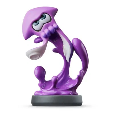 Splatoon - Mô hình squid (calamar) lấy cảm hứng từ AMIIBO