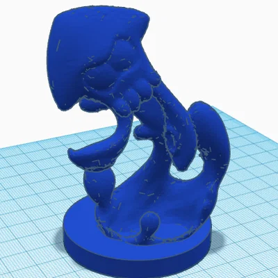 Splatoon - Mô hình squid (calamar) lấy cảm hứng từ AMIIBO