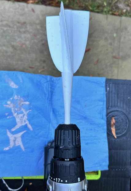 Đầu khuấy sơn gắn máy khoan 3/8" (hoặc 10mm) – Paint Stirrer/Mixer - Image 2