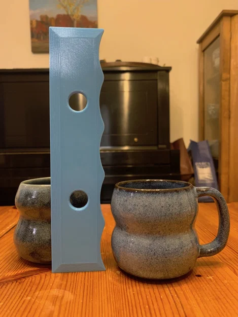 Dụng cụ Pottery Rib Tool (tạo hoạ tiết lượn sóng khi vuốt gốm) - Image 1