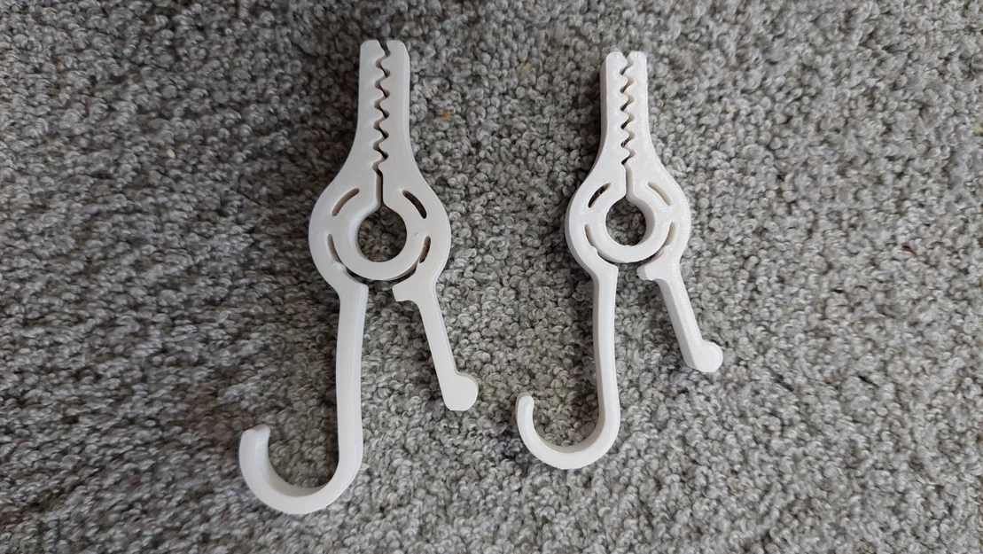Kẹp treo đồ đa năng thông minh (Hook Clip) cho thanh treo 12mm - 14mm - Image 4