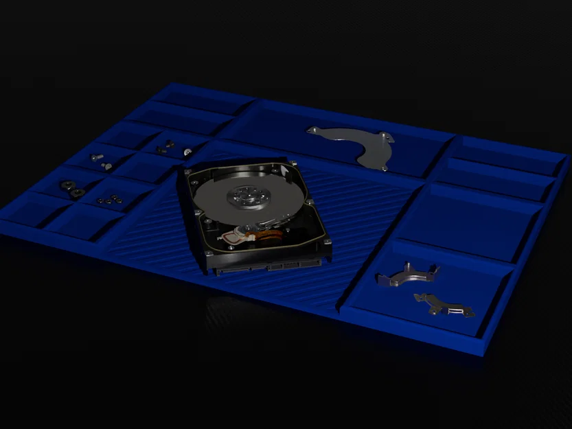 Khay thảm in 3D hỗ trợ sắp xếp linh kiện sửa chữa - Image 2