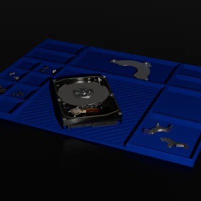 Khay thảm in 3D hỗ trợ sắp xếp linh kiện sửa chữa