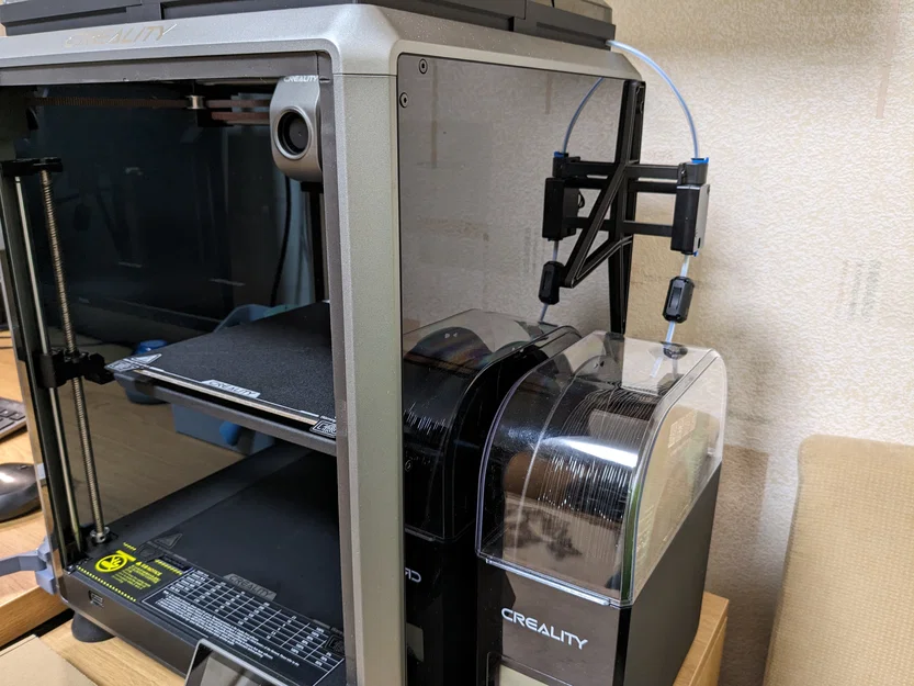 Creality K1 Top Riser (remix) - Nâng nóc tối ưu cho sensor phải & máy sấy - Image 2