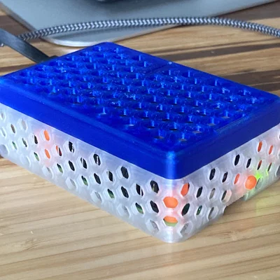 HexCase cho RPi 5 và quạt Noctua 4pin 40mm