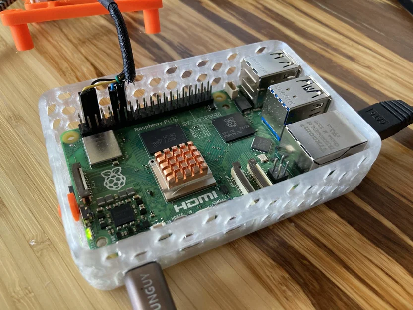 HexCase cho RPi 5 và quạt Noctua 4pin 40mm - Image 4
