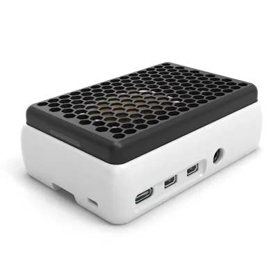 Vỏ quạt phẳng cho Pi 4B Noctua 40x10 5V/3.3V lắp snap-together