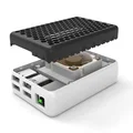 Vỏ quạt phẳng cho Pi 4B Noctua 40x10 5V/3.3V lắp snap-together - Thumbnail 3