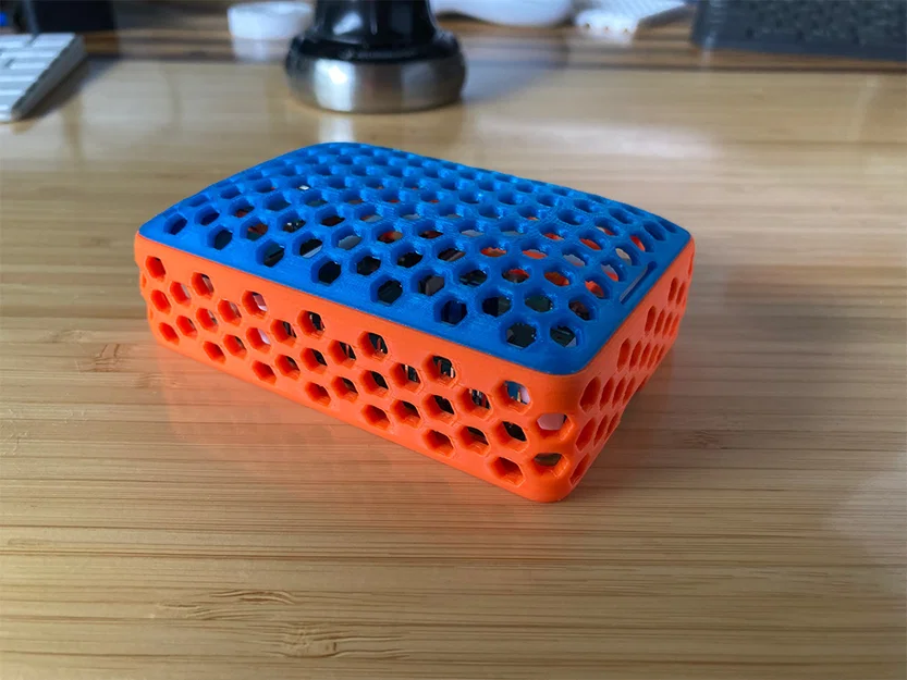 HexCase2 DomeTop Raspberry Pi 4B Case – Vỏ Pi 4B nắp vòm snap không cần vít - Image 2