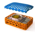 HexCase2 DomeTop Raspberry Pi 4B Case – Vỏ Pi 4B nắp vòm snap không cần vít - Thumbnail 4