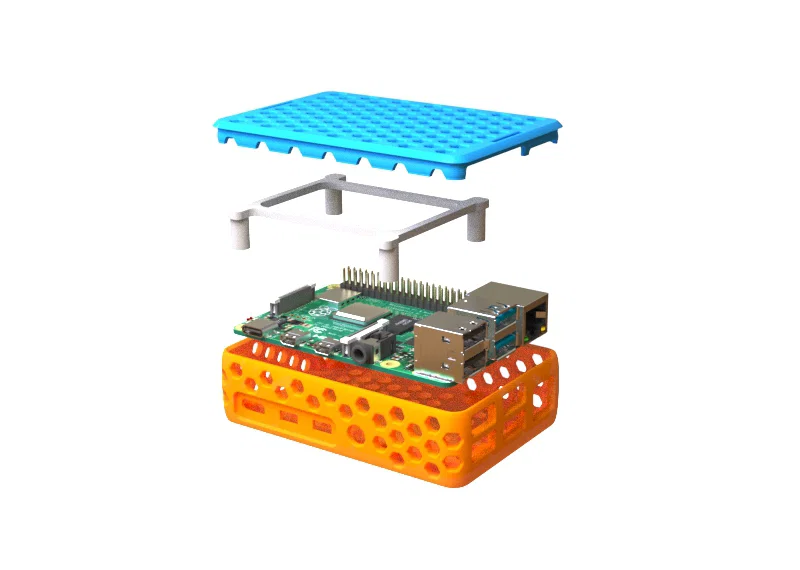 HexCase2 cho Raspberry Pi 4B - Image 4